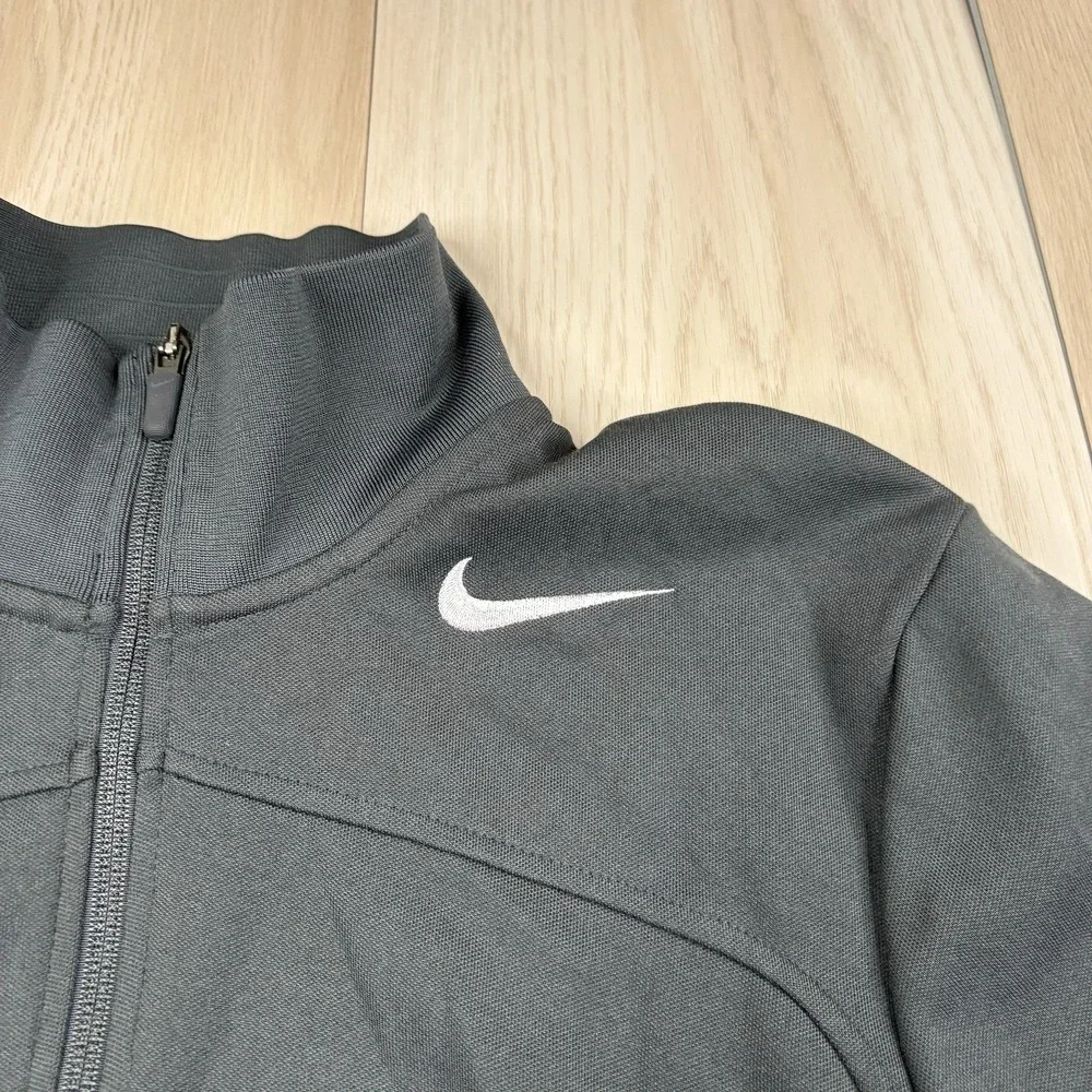 Nike Nadal 2011 US Open Vamos Rafa Ace Tennis Jacket 424981-060 Gray Mens Small